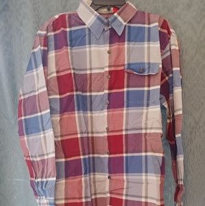 Izod Checkered Button Shirt